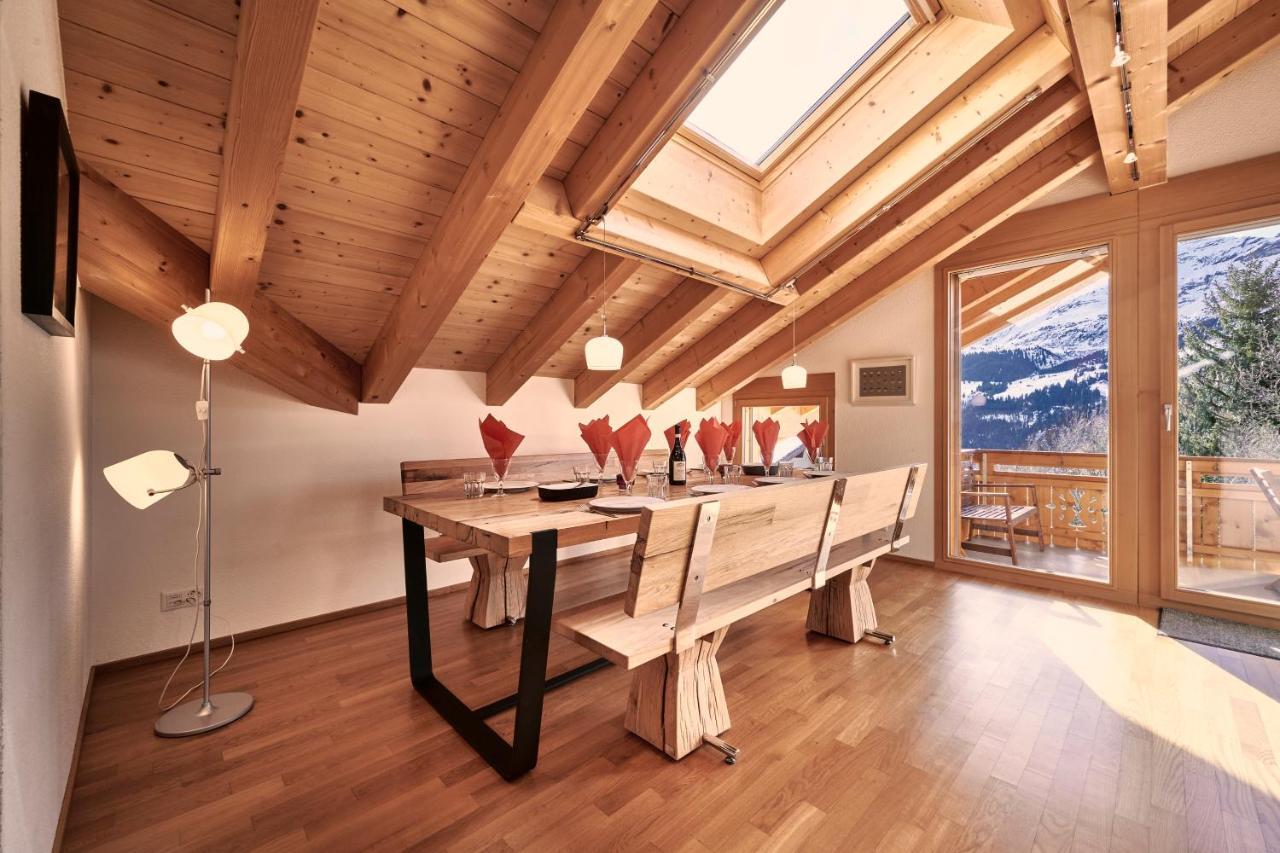 Chalet Bergfrieden Penthouse Венген Екстер'єр фото