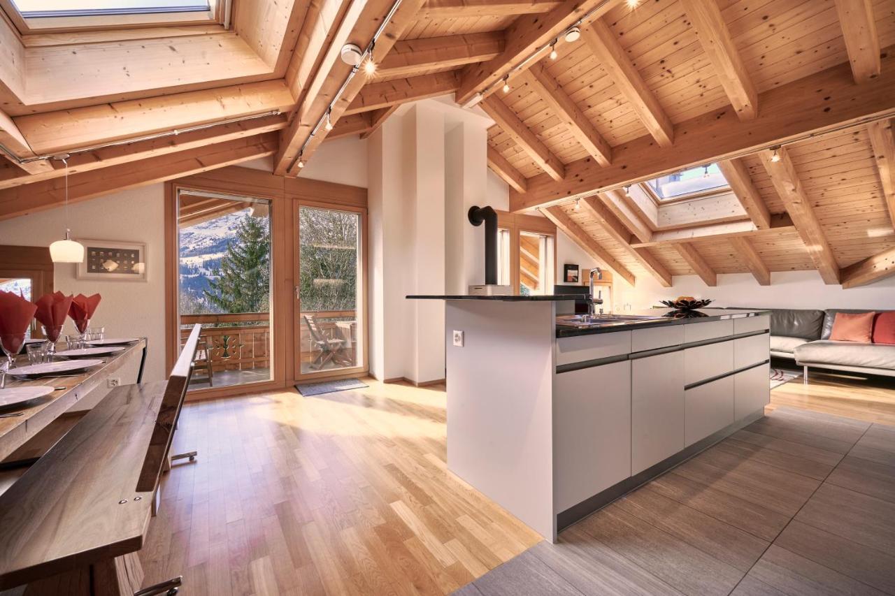 Chalet Bergfrieden Penthouse Венген Екстер'єр фото
