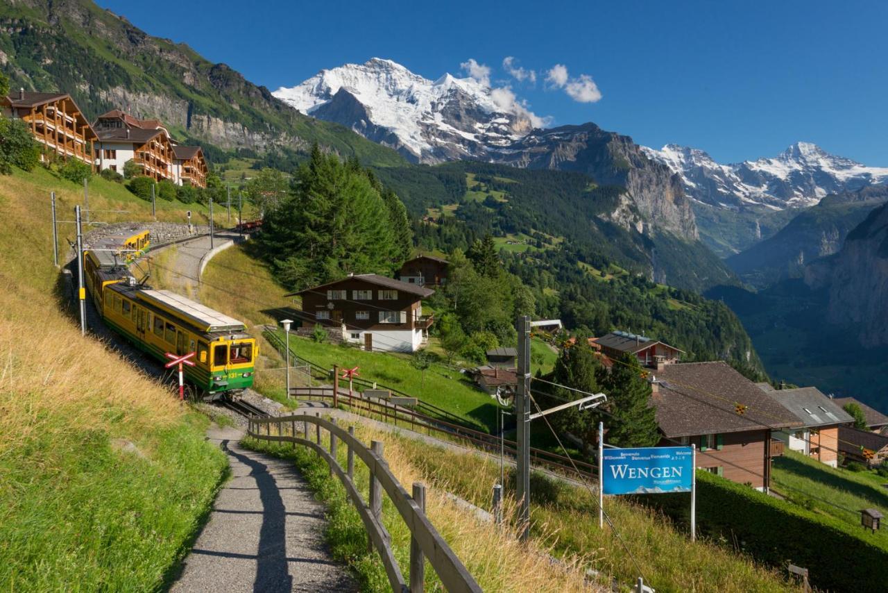 Chalet Bergfrieden Penthouse Венген Екстер'єр фото