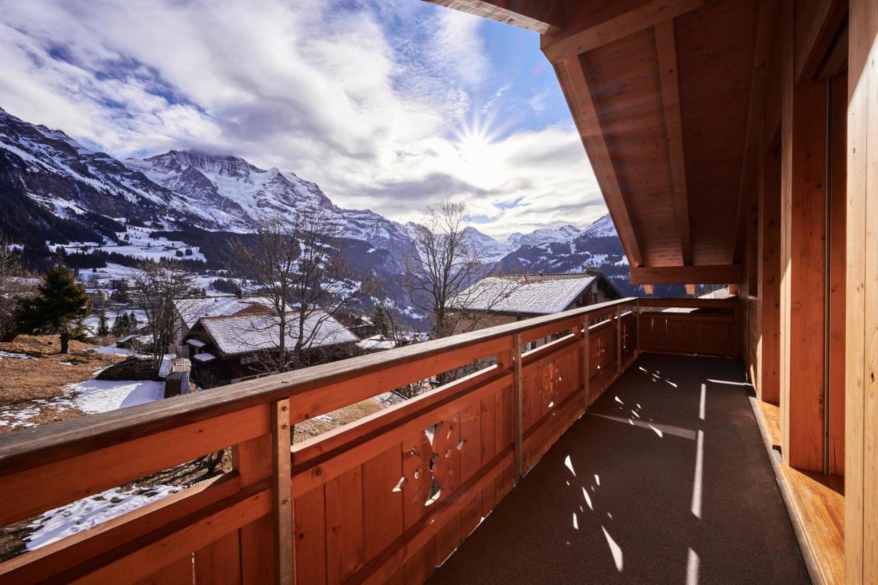 Chalet Bergfrieden Penthouse Венген Екстер'єр фото